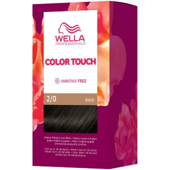 Краска для волос Wella Professionals Color Touch Pure Naturals Black 2/0 130 мл