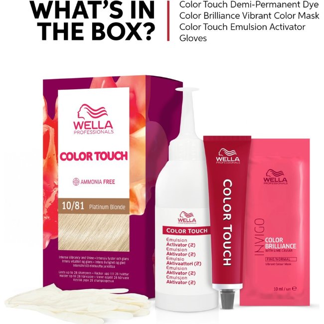 Краска для волос Wella Professionals Color Touch Pure Naturals Black 2/0 130 мл