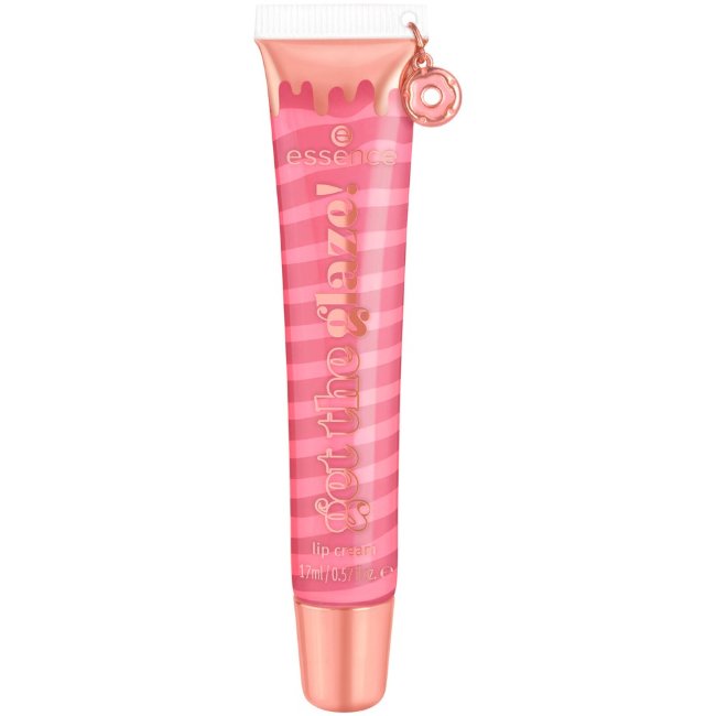 Бальзам для губ essence get the glaze! 01 Vanilla strawberry drip 17 мл