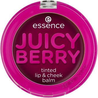 Тонированный бальзам для губ и щек essence JUICY BERRY 3 гр