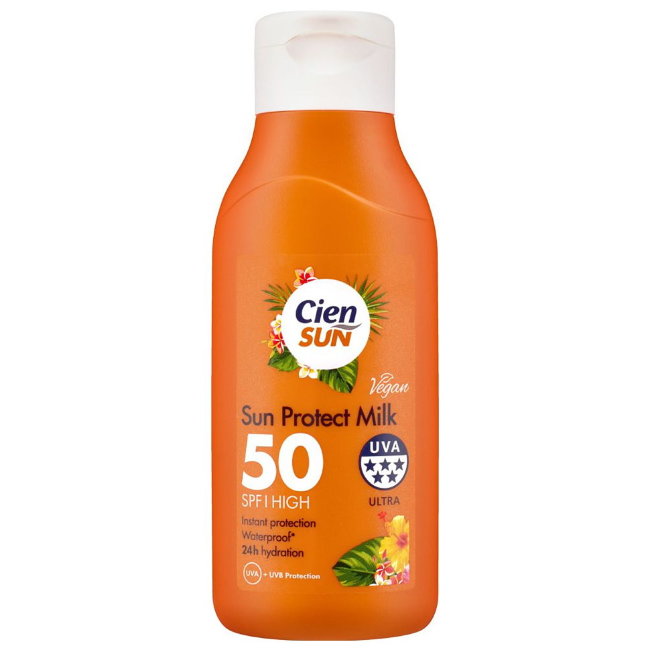 Лосьон для загара Cien ( SPF 50 + ) 250 мл