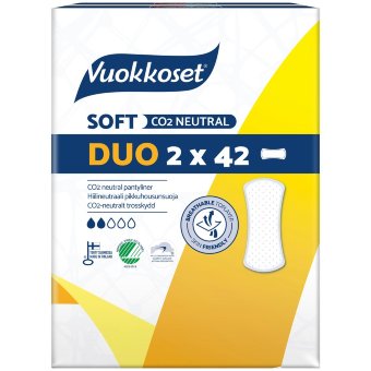 Ежедневные  прокладки Vuorroset Soft 2х42 шт