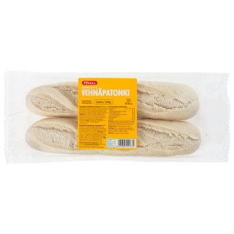 Пшеничный батон Pirkka (уп 2 шт) 300 гр