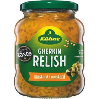Салат из огурцов с горчицей Kühne 350 гр