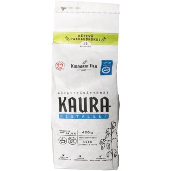 Овсяные хлопья без пропаривания Kinnarin Tila 420 гр