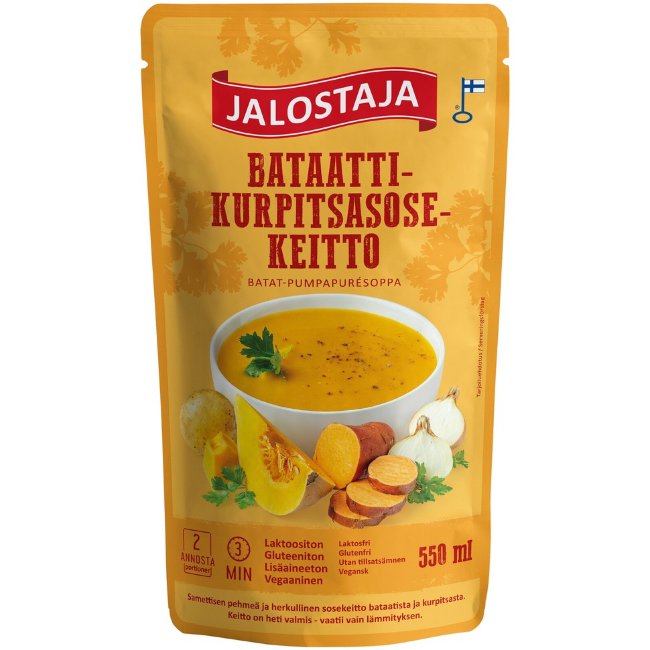 Суп-пюре из батата и тыквы Jalostaja 550 мл