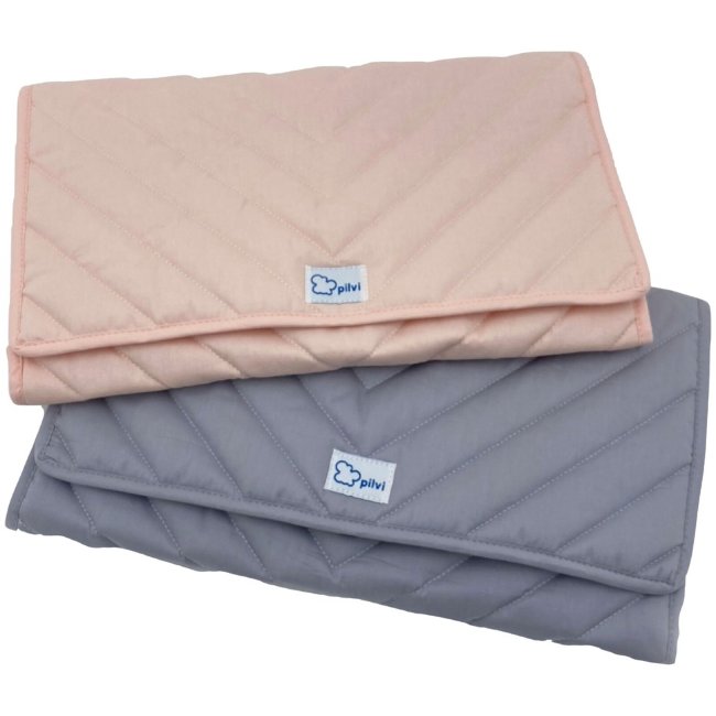 Пеленальный коврик Pilvi серый