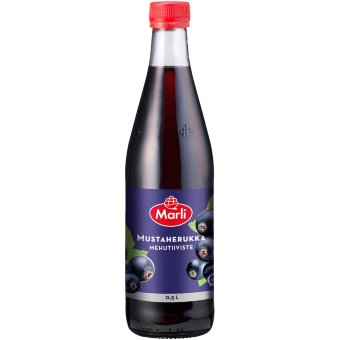 Концентрат сока черной смородины Marli 500 мл Концентрат сока черной смородины Marli 500 мл