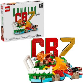 Конструктор LEGO® Editions Football 43012 Cristiano Ronaldo – звездные моменты футбола