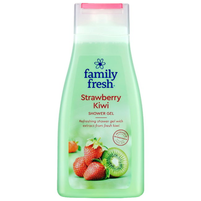 Гель для душа Family Fresh (клубника, киви) 500 мл