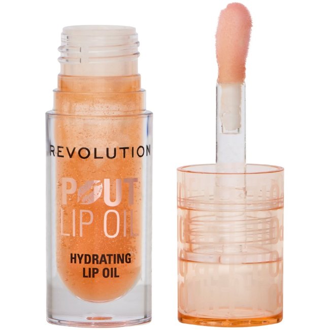 Масло для губ Makeup Revolution Pout 3 мл Honey Shimmer