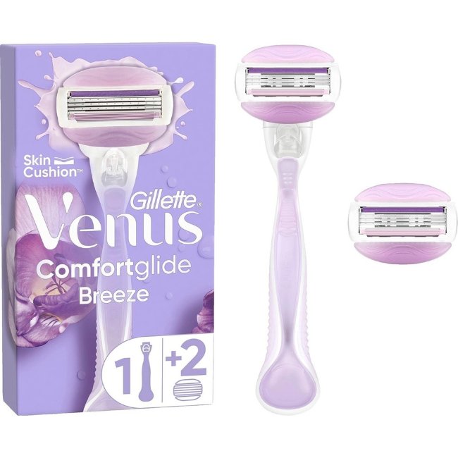 Станок Gillette Venus Comfortglide Breeze с ручкой + 2 лезвия