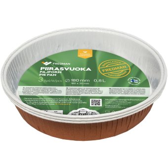 Картонная форма для выпечки Eskimo Ø18cm 3шт