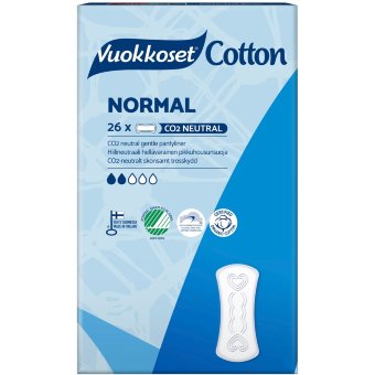 Ежедневные  прокладки Vuorroset Cotton 26 шт