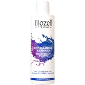 Профессиональный шампунь глубокого очищения волос Biozell Professional 200 мл