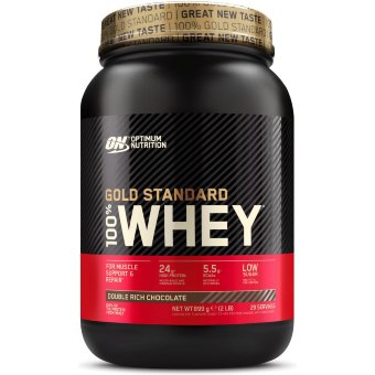Протеиновый порошок Optimum Nutrition Gold Standard 100% WGS двойной шоколад 899 гр