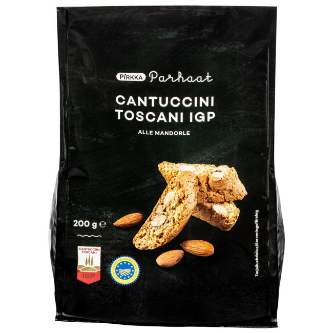 Итальянское печенье Cantuccini Pirkka Toscani 200 гр