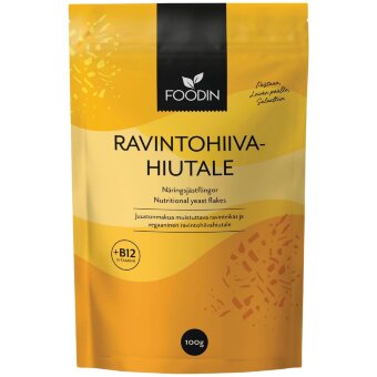 Пищевые дрожжевые хлопья Foodin +B12 100 гр