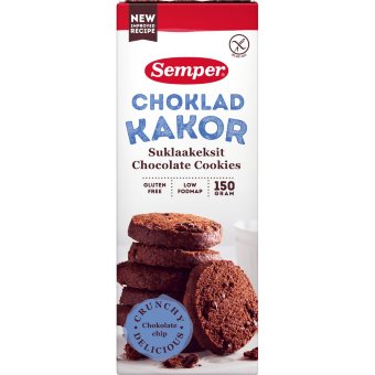 Овсяное шоколадное печенье Semper ChokladKakor 150 гр