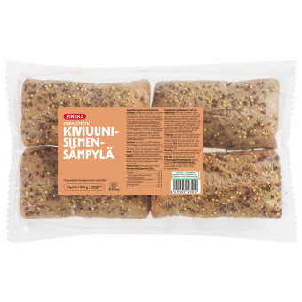 Хлеб с семенами льна и подсолнечника Pirkka (уп 4 шт) 300 гр