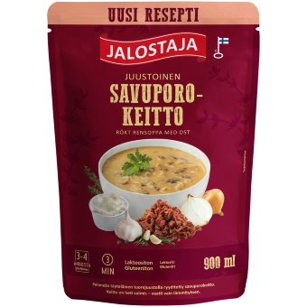 Сырный копченый суп с олениной Jalostaja 900 мл