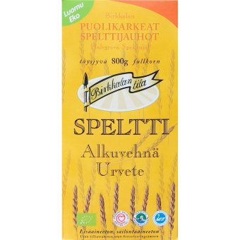 Полуобдирная цельнозерновая мука спельты Birkkalan 800 гр