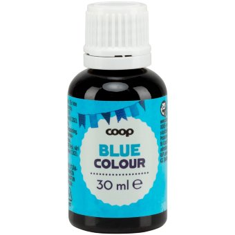 Пищевой краситель синий Coop 30 мл