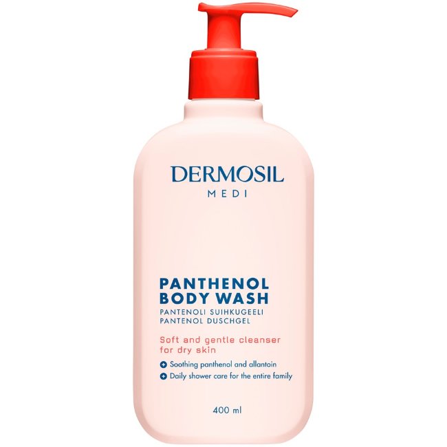 Гель для душа Dermosil с пантенолом 400 мл