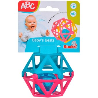 Мягкий кубик-игрушка ABC с погремушкой, набор из 4 разных, упаковка содержит один товар