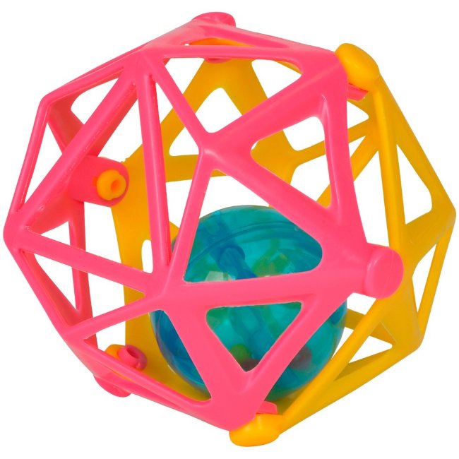 Мягкий кубик-игрушка ABC с погремушкой, набор из 4 разных, упаковка содержит один товар