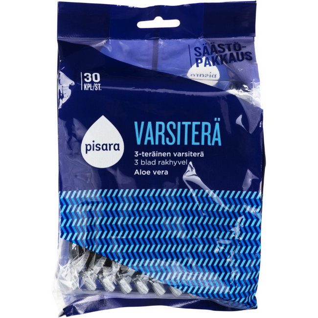 Мужские бритвенные станки Pisara 3, 30 шт
