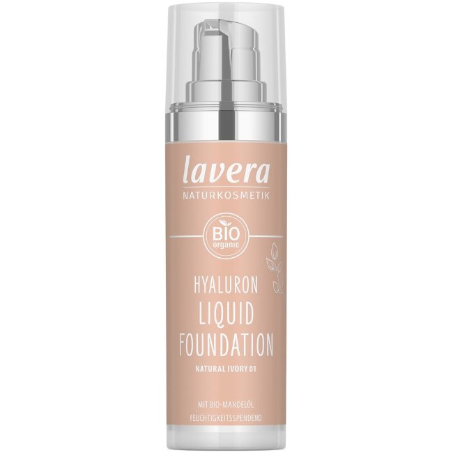Жидкий тональный крем lavera Hyaluron Natural Ivory 01 30 мл