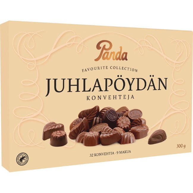 Конфеты рождественские Panda Juhlapoydan 300 гр
