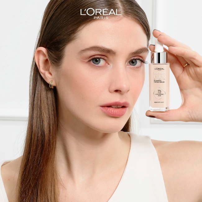 Тонирующая сыворотка для лица L'Oréal Paris True Match Nude Plumping 30 мл Very Light 0,5-2 Тонирующая сыворотка для лица L'Oréal Paris True Match Nude Plumping 30 мл Very Light 0,5-2