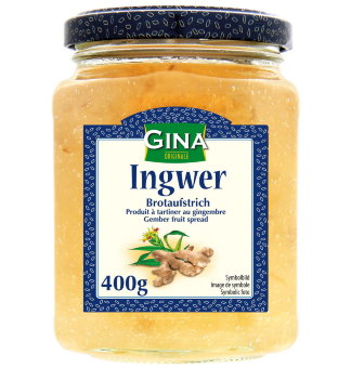 Варенье имбирное Gina Ingwer Fruchtaufstrich, 400 гр Варенье имбирное Gina Ingwer Fruchtaufstrich, 400 гр