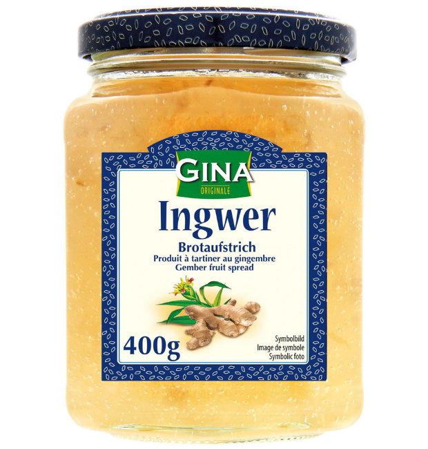 Варенье имбирное Gina Ingwer Fruchtaufstrich, 400 гр