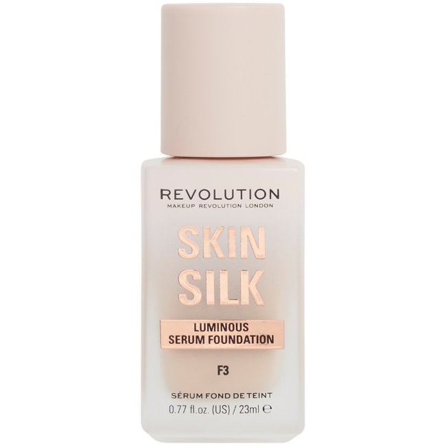 Сыворотка для кожи Makeup Revolution skin silk 23 мл тональный крем F3 Сыворотка для кожи Makeup Revolution skin silk 23 мл тональный крем F3