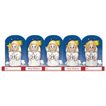 Рождественские шоколадные фигурки Favorina (Ангелы) 100 гр