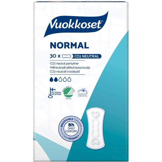 Ежедневные  прокладки Vuorroset Normal 30 шт