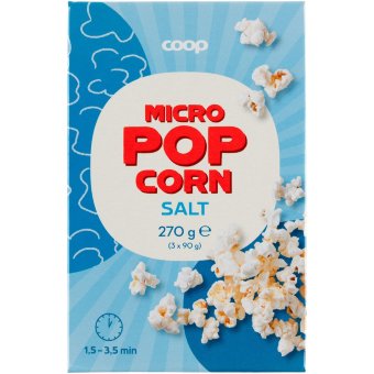 Микропопкорн Coop Micro-PopCorn 270 гр