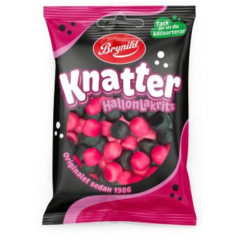 Мармелад Brynild Knatter с малиной и лакрицей 80 гр