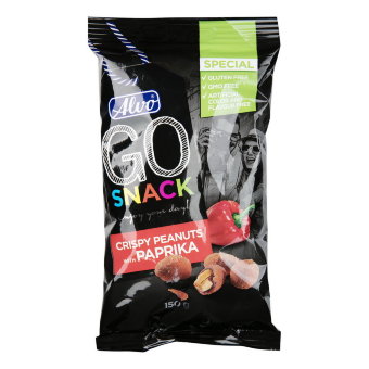Арахис в глазури с паприкой GO SNACKS Alvo 150 г