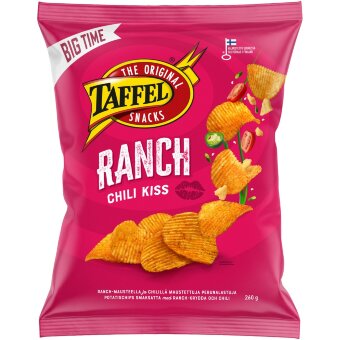 Чипсы Taffel Ranch & Chili 260 гр