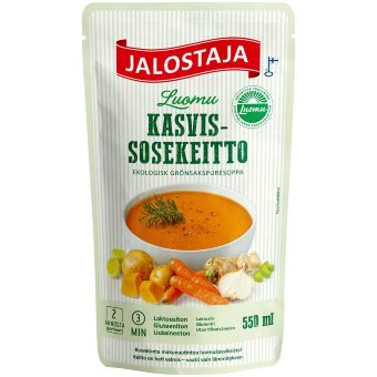Овощное пюре Jalostaja Luomu 550 мл