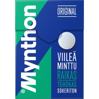 Пастилки без сахара Mynthon (мята) 85 гр