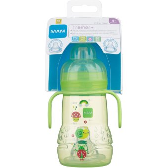 Бутылочка для детей Ainu Mam, 4+ мес, 220 мл