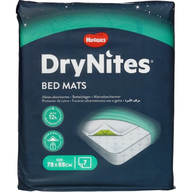 Одноразовые влаговпитывающие подматрасники DryNites BedMats 7 шт