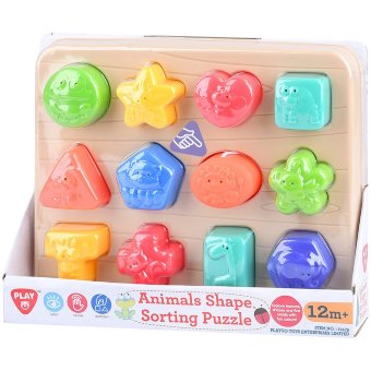 Развивающий сортировочный пазл Животные