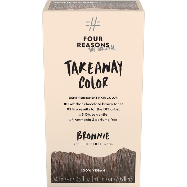 Крем-краска для волос Four Reasons Original Takeaway Color 5.35 Brownie