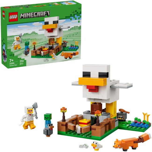 Конструктор LEGO® Minecraft 21585 куриная ферма